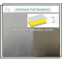 aluminium feuille canevas tuyau tissu isolant